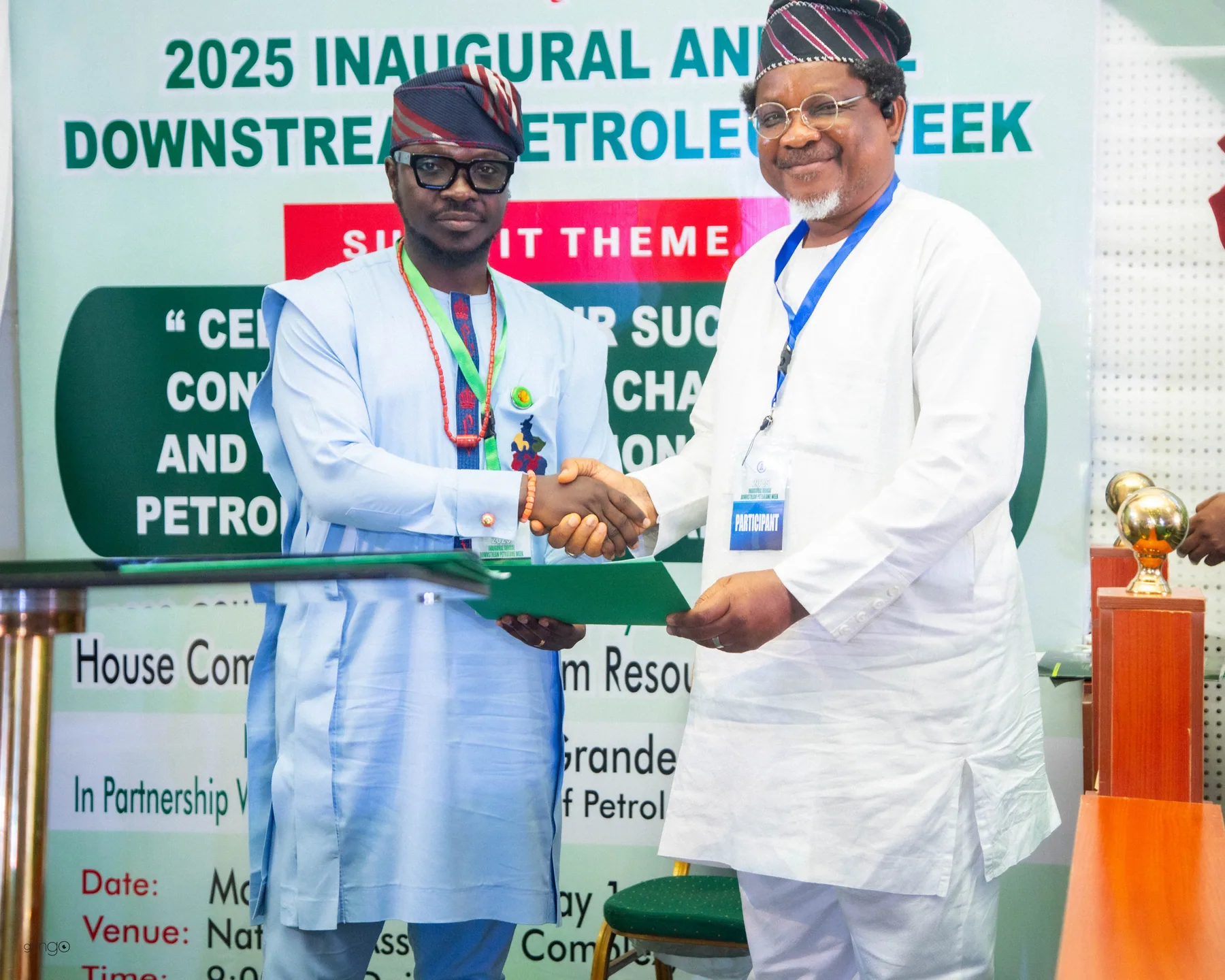 Scene from Day 2 of the 2025 HOR Downstream Petroleum Week – Venue Branding